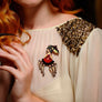 LaliBlue : Circus Freaks : Spider woman brooch