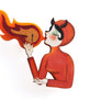 LaliBlue : Circus Freaks : Devil fakir brooch