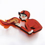 LaliBlue : Circus Freaks : Devil fakir brooch