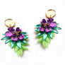 LaliBlue : Tiki : Wild Flower Earrings