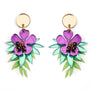 LaliBlue : Tiki : Wild Flower Earrings