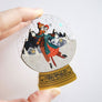 LaliBlue : Christmas : Ice Skating Snow Globe Brooch