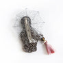Laliblue : Girl with umbrella brooch