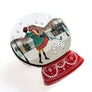 Laliblue : Christmas : Shopping Snow Globe Brooch