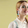 LaliBlue : Easter : Easter Bunny Earrings with Carrot and Egg