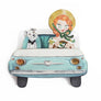 LaliBlue : Wonderful 50's : Car ride Necklace and brooch