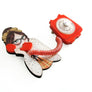 LaliBlue : Wonderful 50's : Girl on the phone brooch