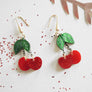 LaliBlue : Wonderful 50's : Cherry earrings
