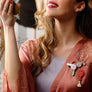 LaliBlue : Wonderful 50's : Pack of Beauty Brooches