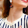 LaliBlue : Wonderful 50's : Pair of Nautical Earrings