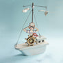 LaliBlue : Wonderful 50's : Pin up Sailor brooch