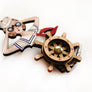 LaliBlue : Wonderful 50's : Pin up Sailor brooch