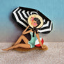 LaliBlue : Wonderful 50's : Beach Girl Brooch