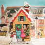 LaliBlue : Christmas : Christmas house brooch