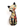 Laliblue : Christmas : Cat with christmas lights Brooch