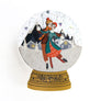 LaliBlue : Christmas : Ice Skating Snow Globe Brooch