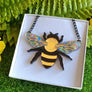 Cherryloco : Bee bumblebee brooch