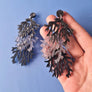 Cherryloco : Seaweed charm dangle earrings
