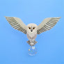 Cherryloco : Jareth the white barn owl brooch or necklace