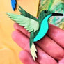 Cherryloco : Hummingbird brooch