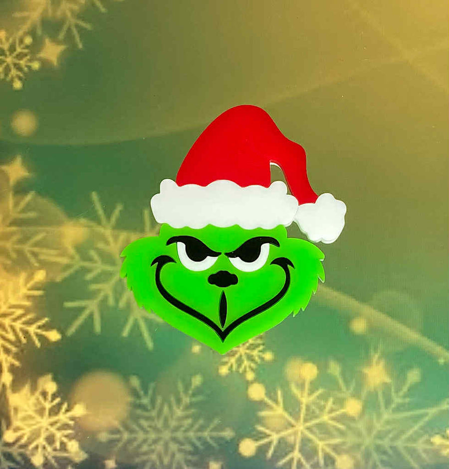 Tantalising Treasures : Christmas : Grinch Brooch