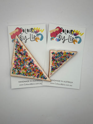 Colours By Liz : Fairy Bread Brooch (Small)