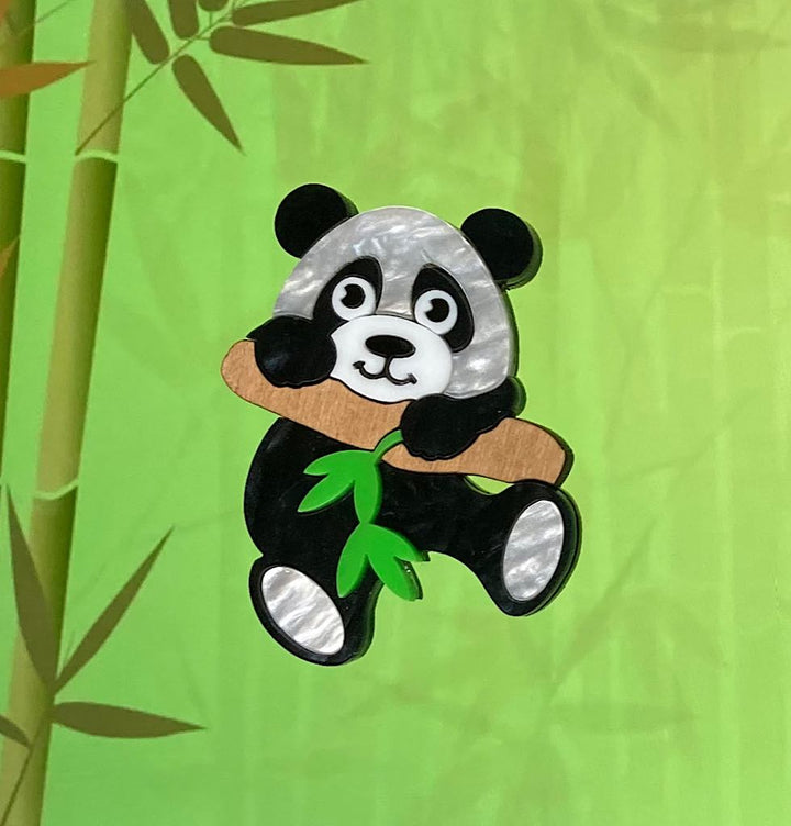 Tantalising Treasures : Mixed Bag : Poppy the Panda Brooch [LUCKY LAST!]