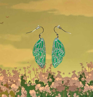 Tantalising Treasures : Flowers, Fairytales & Friends : Fairy Wing Earrings
