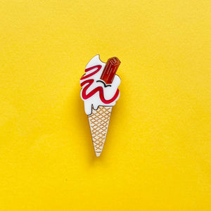 Happy Stuff Studio : Beach Off : 99 Flake Brooch