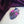 Cherryloco : Anatomical Heart Brooch or Necklace - Cosmic Purple