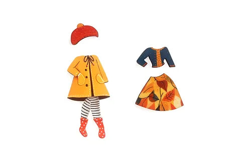 LaliBlue : Autumn Outfit Brooches