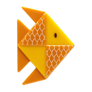 Erstwilder : Origami : The Memorable Goldfish Brooch [LUCKY LAST!]