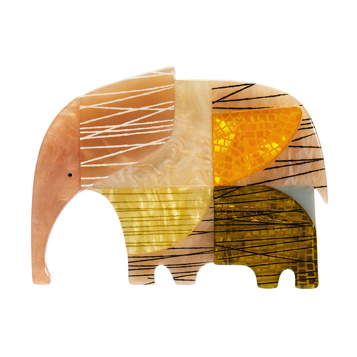 Erstwilder : Clare Youngs : An Elephant Named Rumble Brooch