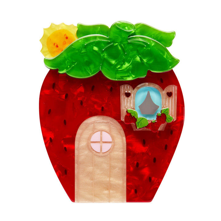 Erstwilder : Strawberry Shortcake : Berry Happy Home Brooch [LUCKY LAST!]