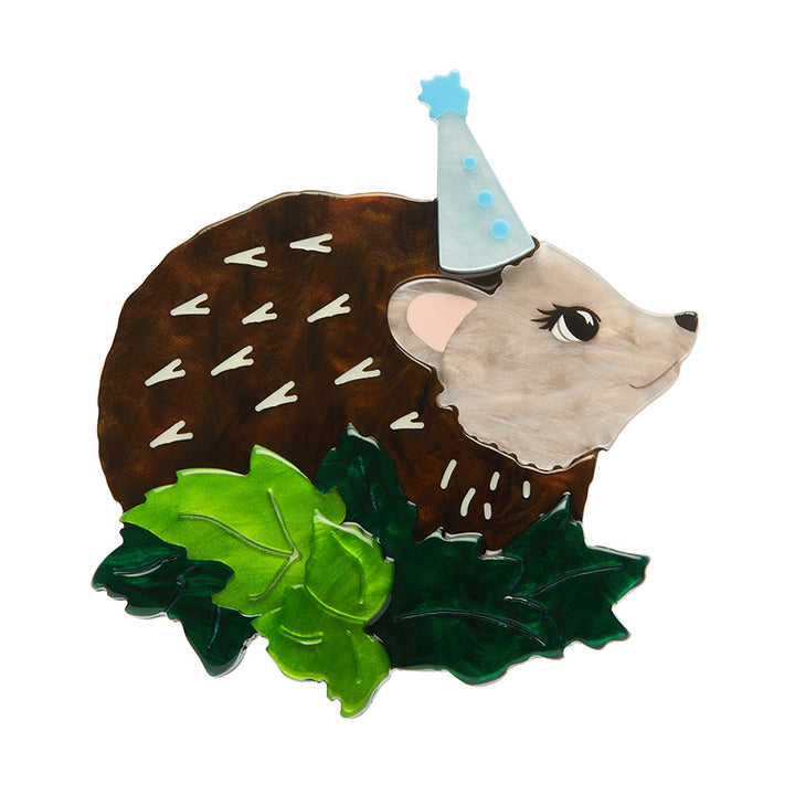 Erstwilder : Fleur Harris : Party Time Hedgehog Brooch [LUCKY LAST!]