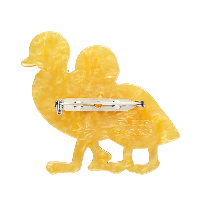 Erstwilder : Fleur Harris : Well-Dressed Ducklings Brooch