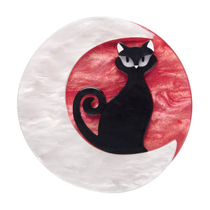 Erstwilder : Best of Halloween : Cara the Halloween Kitty Brooch