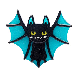 Erstwilder : Best of Halloween : Bat Cat Brooch [LUCKY LAST!]