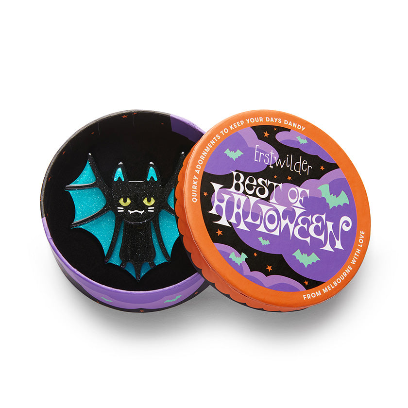 Erstwilder : Best of Halloween : Bat Cat Brooch [LUCKY LAST!]