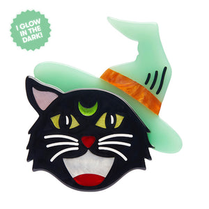 Erstwilder : Best of Halloween : Hex Kitten Brooch