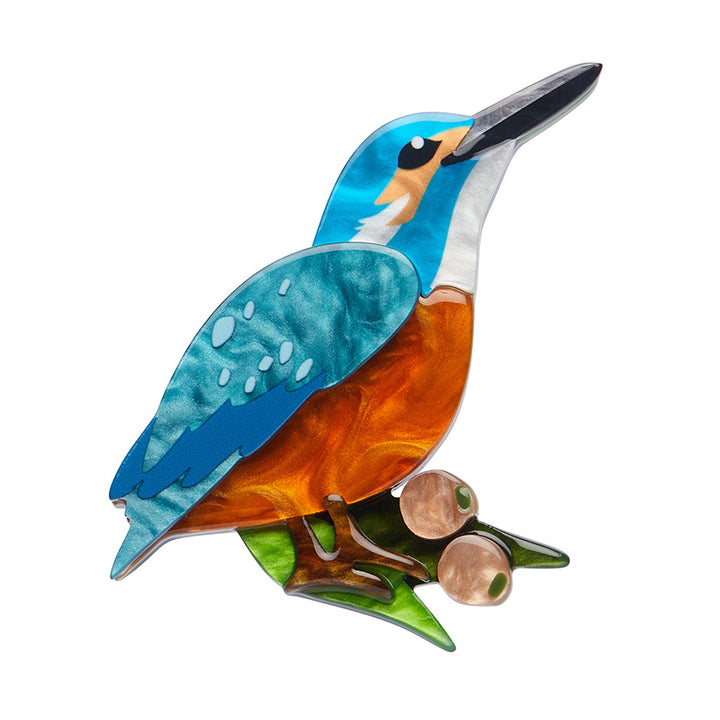 Erstwilder : Australiana : Flash the Kingfisher Brooch [LUCKY LAST!]