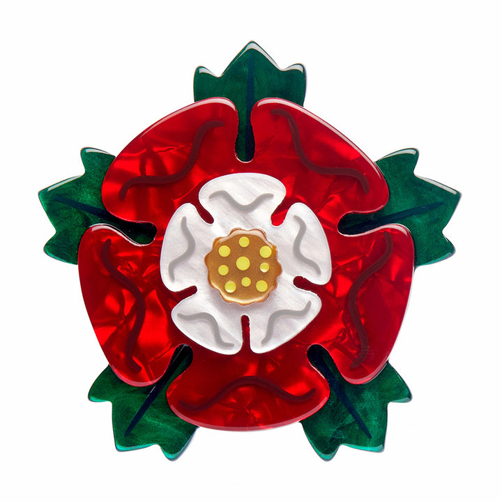 Erstwilder : London Calling : Tudor Rose Brooch