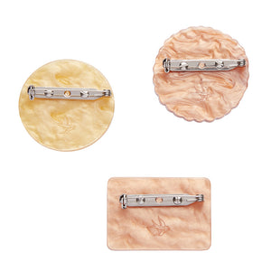 Erstwilder : London Calling : A Biscuit or Three Mini Brooch Set