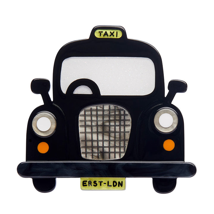 Erstwilder : London Calling : Black Cab Brooch