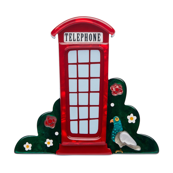 Erstwilder : London Calling : London Calling Brooch