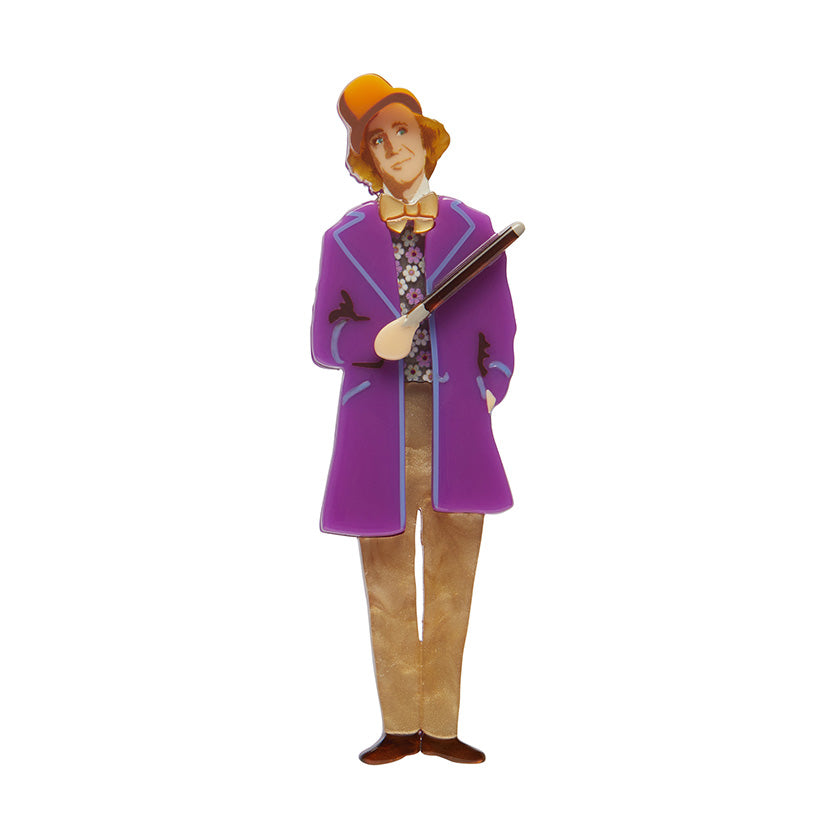 Erstwilder : Willy Wonka : The Candy Man Brooch