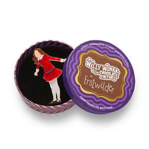 Erstwilder : Willy Wonka : Veruca Salt Brooch