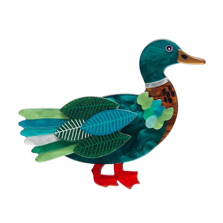 Erstwilder : Jocelyn Proust : Mighty Mallard Brooch [LUCKY LAST!]