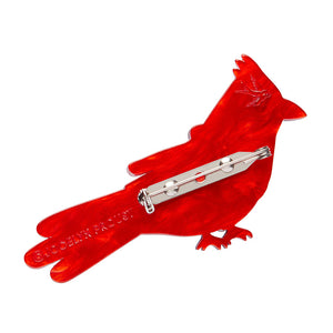 Erstwilder : Jocelyn Proust : Crimson Cardinal Brooch