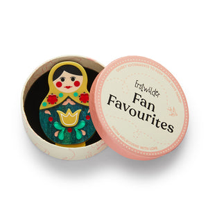 Erstwilder : Fan Favourites : Matryoshka Memories Toy Brooch